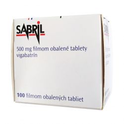 Сабрил (Вигабатрин) таблетки 500мг №100 (100 таблеток) в Грозном и области фото